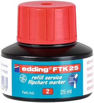 Чернила пигментные для флипчарт-маркеров Edding e-FTK25 - Фото 1