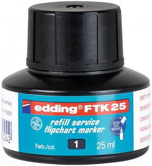 Чернила пигментные для флипчарт-маркеров Edding e-FTK25 - Фото 2
