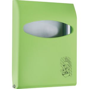 Держатель накладок санитарных пластиковый зеленый Colored 662VE