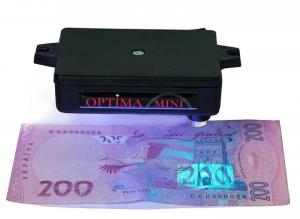 Детектор ультрафіолетового контролю Optima mini bank02
