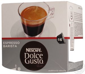 Кофе Nescafe Dolce Gusto Эспрессо Бариста 16капс х 120г 10507092