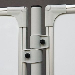 Дошка-перегородка магнітно-маркерна в алюмінієвій рамці на колесах 2x3 TMS1218 120x180 см - Фото 2