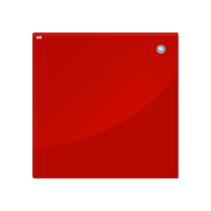 Дошка магнітно-маркерна скляна червона 2х3 TSZ64R