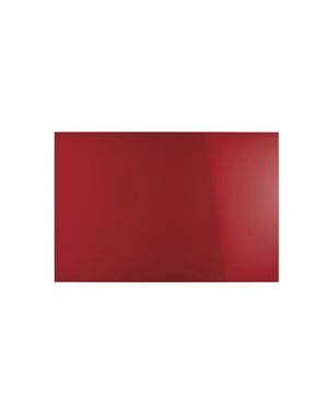Дошка скляна магнітно-маркерна Magnetoplan Glassboard-Red 100х150 см 13408006