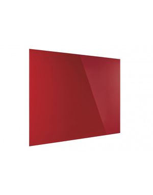 Доска стеклянная магнитно-маркерная Magnetoplan Glassboard-Red 100х150 см 13408006 - Фото 1