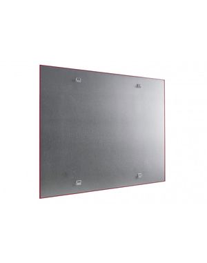 Доска стеклянная магнитно-маркерная Magnetoplan Glassboard-Red 100х150 см 13408006 - Фото 2