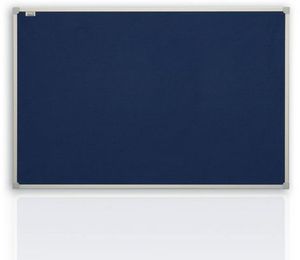 Дошка текстильна синя в алюмінієвій рамці C-line 2х3 TTA129/UA 90x120 см