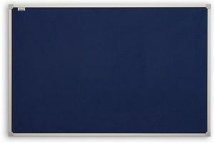 Доска текстильная синяя в алюминиевой рамке C-line 2х3 TTA96/UA 60x90 см