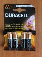 DURAСELL Basic AA батарейки алкалінові (лужні) 1.5 V LR6 4шт Бельгія 0157242