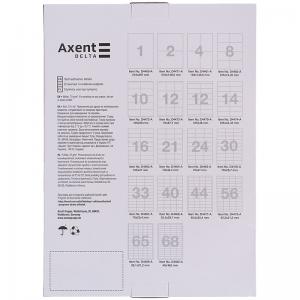 Етикетки з клейким шаром 48х16.6 Delta by Axent D4480-A 68 штук 100 аркушів - Фото 1