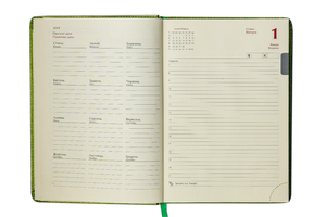 Ежедневник датированный 2019 A5 METALLIC Buromax BM.2143 - серия: design