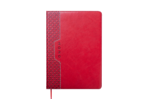 Ежедневник датированный 2020 VIENNA, A5, 336 стр., BUROMAX BM.2111 - цвет: красный