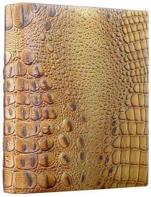 Ежедневник формат А5 натуральная кожа Динозавра Foliant EG078