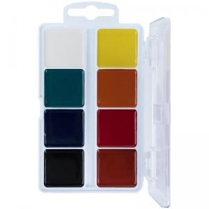 Краски акварельные медовые полусухие Kite Dogs K23-065 пластиковая упаковка б/к 8 цветов - Фото 1