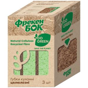 Губка целлюлозная Фрекен Бок GO GREEN 15501650 3шт