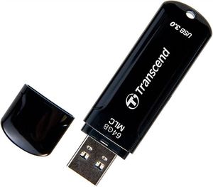 Флеш-пам'ять 4GB 350 Transcend TS4GJF350 Black