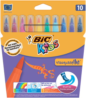 Набір фломастерів BIC Vis Aquarelle bc8289641 10 кольорів