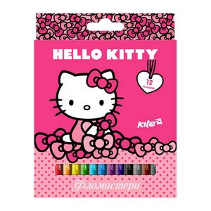 Фломастеры 12 цветов Hello Kitty Kite HK17-047