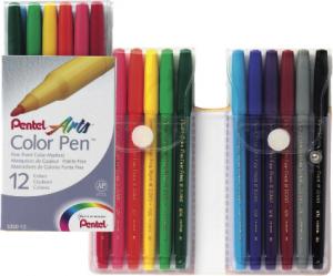 Фломастеры (набор) Color Pen Pentel S360