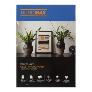 Фотопапір Buromax матовий PRO А4 180 г/м2 20 л BM.2225-4020K