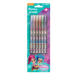 Гелевые ручки с глиттером набор 6шт Shimmer and Shine SH19-037