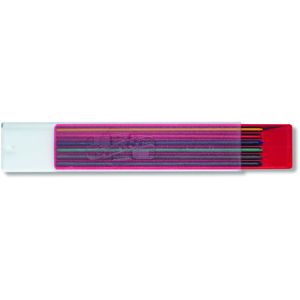 Грифели для цанговых карандашей HB 2 мм, 6 цветов, KOH-I-NOOR 4301