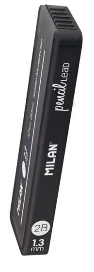 Грифели для механических карандашей Milan 2B, 1.3 мм, 12 шт., ml.1851071312 - Фото 1