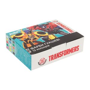 Гуаш Transformers 12 кольорів Kite TF17-063