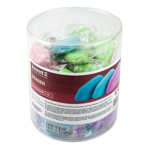 Ластик из термопластичной резины, ассорти цветов Streamline AXENT 1196-A - Фото 1