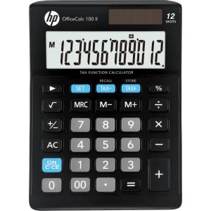 Калькулятор компактный настольный HP OfficeCalc 100 II 12-разрядный HP-OC-100 II