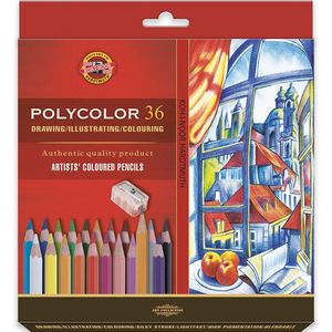 Художественные цветные карандаши POLYCOLOR Koh-i-noor 383 - Фото 1