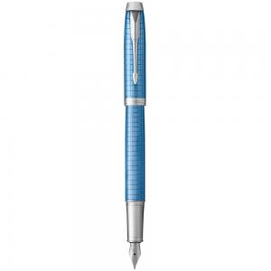 Ручка перова Parker IM 17 Premium Blue CT FP F 24 411