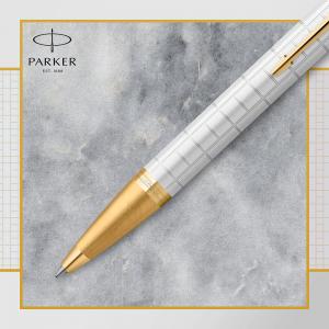 Ручка шариковая Parker IM 17 Premium Pearl GT BP 24 732 - Фото 3