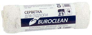 Серветка для підлоги х/б 50х70см Buroclean 10200151-09 біла