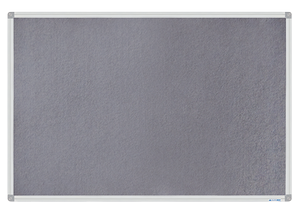 Дошка магнітно-текстильна 60х90см алюмінієва рамка BM.0020 Buromax