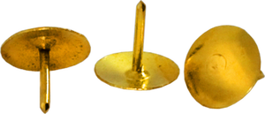 Кнопки канцелярські золотисті 100 шт. Buromax BM.5103