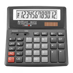 Калькулятор Brilliant BS-312 - Фото 1