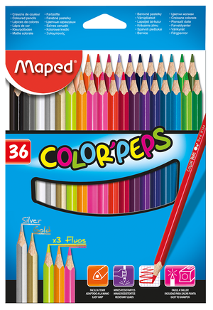 Олівці кольорові COLOR PEPS Classic 36 кольорів Maped MP.832017