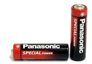 Элемент питания батарейки Panasonic GENERAL PURPOSE CARBON LR3 AAA R03UE-4PR