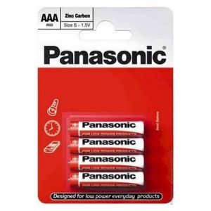 Елемент живлення (батарейки) Panasonic GENERAL PURPOSE CARBON LR6 AA R6BER-4P