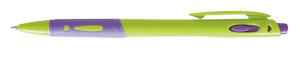 Ручка шариковая автоматическая 0.7 мм синяя Zibi ZB.2101-01 - Фото 3