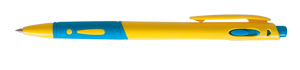 Ручка шариковая автоматическая 0.7 мм синяя Zibi ZB.2101-01 - Фото 5
