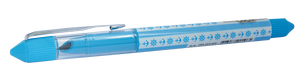 Ручка с закрытым пером цвет корпуса ассорти туба 36 шт.Zibi ZB.2245 - Фото 2