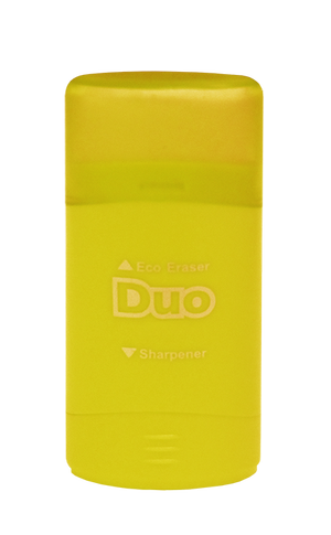 Точилка овальная DUO с ластиком запасной ластик, в блистере ассорти ZB.5572-99 Zibi - Фото 4