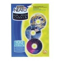 Матовые этикета с вкладыша NEATO для CDDVD дисков 20 шт. комплект f.99922 Fellowes