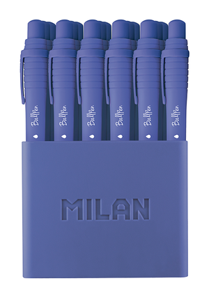 Ручка кулькова SWAY 1.0 мм Milan ml.17657010140 синя - Фото 1