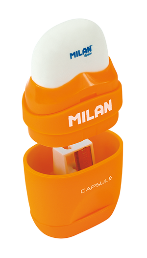 Ластик і точилка Milan Capsule Rubber Touch ml.4705116 - Фото 2