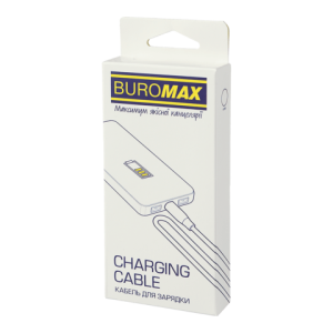 Кабель Buromax TPE Type-C для Type-C 65 W с передачей данных белый 1 м BM.0604
