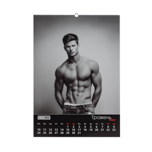 Настенный календарь Buromax 2027 г А2 1 пружина Men BM.210654