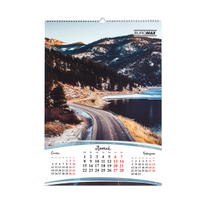 Календар настінний Buromax 2027 р А2 1 пружина Seasons of the year BM.210652